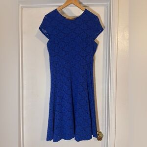 Alfani Royal Blue Lace Dress